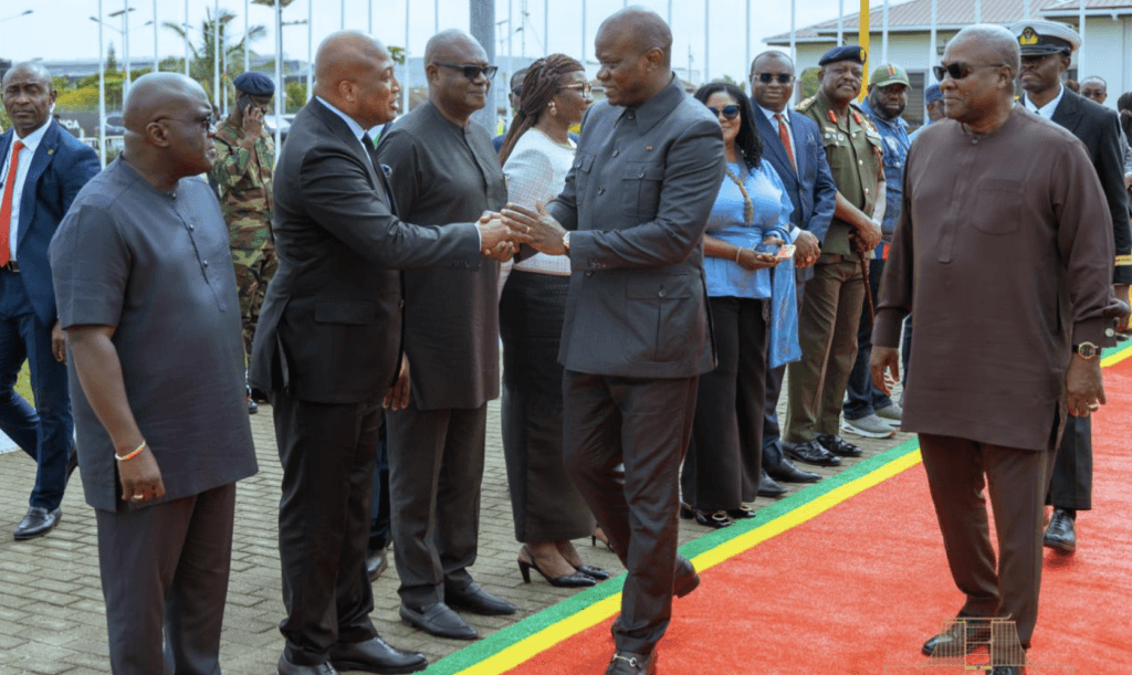 Gabonese President departs Accra after concluding three-day state visit